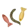 Juguete para gatos para autoentretenimiento y alivio del aburrimiento, pez artificial con hierba gatera, palo de juego para gatitos, juguete para la dentición para gatitos, accesorios para gatos mascotas