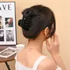Pinza para el cabello de PC estilo coreano, simple y de alta gama, para mujeres. Accesorio básico versátil de lazo de mariposa para recogidos en la parte posterior de la cabeza.