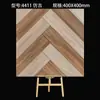 Azulejos de Piedra de Lujo Ligero 400X400 para Cocina, Hotel, Baño, Casa de Huéspedes, Balcón, Antideslizantes, Resistentes al Desgaste, Azulejos Pequeños de Piso para Exportación