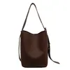 Bolsa de Ombro Casual Versátil Transfronteiriça Textura de Nicho Bolsa de Mão Feminina Bolsa Saco Grande Capacidade Retro Crossbody Bolsa para Mãe e Filho