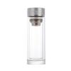 Tapa de Taza de Titanio Puro, Taza de Té de Vidrio Resistente al Calor, Taza de Separación de Agua y Té de Vidrio de Borosilicato Alto, Taza de Agua para Coche, Taza de Regalo Empresarial