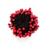 Cuerda para el Cabello de Niños para Atar el Cabello Sin Dañarlo Banda Elástica de Goma Banda para el Cabello de Bebé Simple y Linda Banda Elástica Pequeña de Frijol Rojo