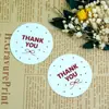 Preço de 6 Peças Novo Laço Vermelho de Agradecimento Redondo Decorativo Autoadesivo DIY Adesivo de Cozimento Selo
