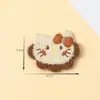 Nuevo Parche Bordado de Dibujos Animados Labubu Pato Pequeño Accesorios para Ropa DIY Pasador Etiqueta de Tela Materiales de Decoración para Sombreros