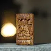Vietnam Nha Trang Madera de Águila Tallada Colgante de Guanyin de Ocho Brazos Estilo Chino Adorno de Mano Collar