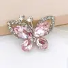 Acessórios de Joias DIY Criativos e Exquisitos de Borboleta Fivela de Prato de Flor Adesivo de Beleza para Capa de Celular Material de Diamante Liga Acessórios de Cabelo de Diamante