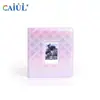 Álbum de Fotos Polaroid de 3 Pulgadas, 288 Piezas, Rejilla Bordada Hueca, Álbum de Tarjetas de Gran Capacidad para Fotos de Celebridades, Venta al por Mayor