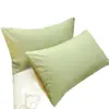 Juego de Fundas de Almohada, Un Par, para Uso Doméstico, Adulto, Algodón Lavado, Funda de Almohada de Color Sólido Simple, Funda de Almohada Estilo Nórdico, Dormitorio, para Mujeres
