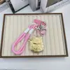 Novo Modelo Gato da Sorte em Ouro Puro 999 Pingente Chaveiro Alça de Celular Decoração de Bolsa Presente