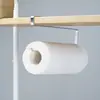 Prateleira de papel toalha de cozinha espessada suporte de armazenamento de papel prateleira de papel toalha sem perfuração gancho para armário de cozinha fábrica de origem