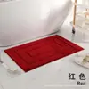 Novo estilo de tapete antiderrapante para banheiro, tapete de chão espesso de pelúcia absorvente para banheiro, hall de entrada e tapete de quarto