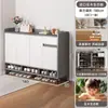 Gabinete para zapatos de entrada, uso doméstico, gabinete para vestíbulo interior, gabinete de almacenamiento, diseño de montaje en pared, nuevo modelo 2026, zapatero para exteriores para pasillos