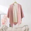 Lenço Triangular Básico Versátil Estilo Coreano para Mulheres, Quente para Outono e Inverno com Toque de Lã, Lenço Extra Largo e Cachecol para Mulheres