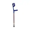 Aleación de Aluminio Acero Inoxidable Codo Muletas Brazo Fractura Andador Muleta Simple Muletas Dobles Antideslizante