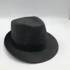 Sombrero de Caballero Transfronterizo Sombrero de Lino Estilo Británico Retro Sombrero Jazz para Joven Sombrero de Paja con Visera Casual Sombrero para Hombre