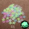 Adesivos Estrela Luminous 3cm Adesivos Estrela Fluorescentes Plástico Estéreo Pp Adesivos de Parede Luminous 100 Peças/Pacote