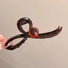 Pinza para el Cabello Dopamina Primavera y Verano Pinza Grande de Tiburón de Dibujos Animados para Cabello Grueso, Pasador de Gama Alta, Pinza para el Cabello Estilo Coreano