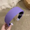 Diadema de Color Caramelo a Rayas Estilo Coreano Borde Ancho Nueva Elegante Pinza para el Cabello Simple Versátil Diadema de Gama Alta Accesorios para el Cabello