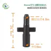 4/7 Accesorios para Conector Capilar Juego Completo 47 Conector en T de Doble Barbilla de una Sola Barbilla Tallo de Enchufe Tapa Tapón de Goteo Conexión de Rosca de 4 Puntos