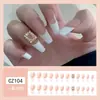 Dicas de Unhas com Pedras de Diamante Mais Vendidas no Tiktok, Arte de Unhas, Adesivos de Unhas Postiças, Unhas Longas Usáveis Feitas à Mão de Alta Qualidade Atacado