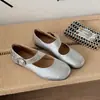 Zapatos Mary Jane Retro Coreanos para Mujer 2026 Verano Nuevo Estilo Cómodos Versátiles Clásicos de una Sola Correa de Cuero