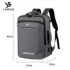 Mochila para Hombre para Viajes de Negocios y Casual, Mochila Multifuncional de Gran Capacidad para Laptop con Puerto USB, Bolso de Tela Oxford