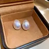 Pendientes de plata con baño de oro real, aguja cuadrada, borla de perla y circonita, pendientes de lujo ligero de alta gama, fabricante de pendientes vintage
