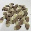 Pendientes redondos de madera geométricos pendientes de clip para oreja material de accesorios de joyería para orejas hechos a mano diy