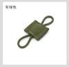 Hebilla de Accesorio de Chaleco Mochila Multiusos Hebilla Fija de Cinturón Táctico Hebilla de Sujeción Elástica para Antena PTT Linterna