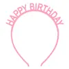 Decoración de Pastel de Cumpleaños Fiesta Niñas feliz Pasador Sombrero de Cumpleaños Niñas Hermosas feliz Cumpleaños Diadema