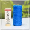 Cuerda de Cuerda de Algodón Hecha a Mano de Colores 2mm 3mm 4mm 5mm Cuerda para Atar Cuerda para Tejer Empaque Cuerda Decorativa para Etiquetas DIY