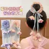 Laço de Cabelo Doce de Tulipa para Meninas, Corda de Cabelo Nova Estilo 2026 para Coques Infantis, Acessório de Cabelo para Menininhas