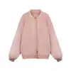 Diseño OriginalChaqueta de béisbol estilo americano para mujer, otoño e invierno 2026, chaqueta casual holgada BF para personas menudas