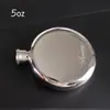 Frasco portátil de aço inoxidável 304, frasco redondo mini espesso 0,15 kg é um utensílio de bebida de metal portátil para uso doméstico