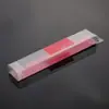 Caja de embalaje para cepillo de dientes forma exquisita y moderna caja de embalaje de plástico linda soporte para venta al por mayor caja transparente rectangular DIY