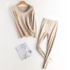 Roupa íntima térmica feminina de veludo sem costura para o inverno, justa, modeladora, macacão longo, blusa de base, forrada com fleece, espessa
