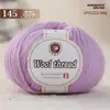 Hilo de lana mezclada, hilo de grosor medio para tejer a mano, hilo 212 para bufandas, suéteres y pantuflas de tejido DIY