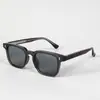 Gafas de sol de alta gama, moda nueva, con montura grande y remaches, Gafas Tr para hombre, Gafas de acetato para mujer
