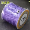 Cuerda Tejida a Mano de 2.5 mm Bedlin Resistente al Desgaste Patrón de Dragón Cuerda para Lanyard de Cera de Abeja Esmeralda DIY Cable