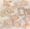 Porta-cartões Momo luz flutuante série Sombra Caindo relevo hand account oco material DIY base de decoração 20 peças em 4