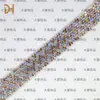 Pegatinas de Diamantes Autoadhesivas con Pedrería Pegatinas de Diamantes de Cristal Accesorios para Joyería DIY Accesorios para Ropa con Pedrería Tiras de Pedrería Color AB