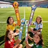 Globos de Mano para el Mundial de Fútbol 2026, Palos Animadores de Papel de Aluminio con Banderas Nacionales, Accesorios de Apoyo para Aficionados al por Mayor