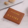 Funda de cuero genuino para licencia de conducir, funda de cuero para licencia de conducir, dos en uno, tarjetero para mujer, funda protectora ultrafina para licencia de conducir de hombre.