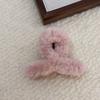 2026 Nuevo Pinza para el Cabello Pequeña de Peluche Coreana Pasador Mediano Accesorio para el Cabello de Mujer Pinza para la Parte Posterior de la Cabeza Pinza para Cabello Semirecogido