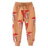 Pantalón largo de felpa para niños Pantalones deportivos europeos y americanos para niños y niñas Otoño para niños Algodón para niños Pantalones deportivos para niños una generación