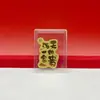 Insignia Corporativa Personalizada Logo Oro Puro 999 Pegatina para Teléfono Móvil Felicitaciones por Hacerse Rico Princesa Por Favor Hazte Rico Tienda Regalos para Atraer Tráfico