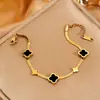 Pulsera de Acero Titanio Estilo Coreano Moda Pulsera de Cintura Pequeña para Mujeres Lujo Ligero Alta Gama Versátil Pulsera de Acero Inoxidable con Incrustaciones de Diamantes Joyería