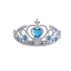 Tiara de Coroa Infantil Varinha Mágica Scepter Frozen Vestido de Princesa Brinquedo Acessório de Cabelo de Coroa para Meninas Estilo Infantil