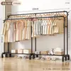 Perchero de pie, perchero para dormitorio, tendedero móvil para balcón, perchero para exhibición de ropa en tienda