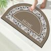 Alfombra de baño con diatomeas, alfombra para baño, puerta de inodoro, alfombra antideslizante absorbente para baño, alfombra para puerta de casa